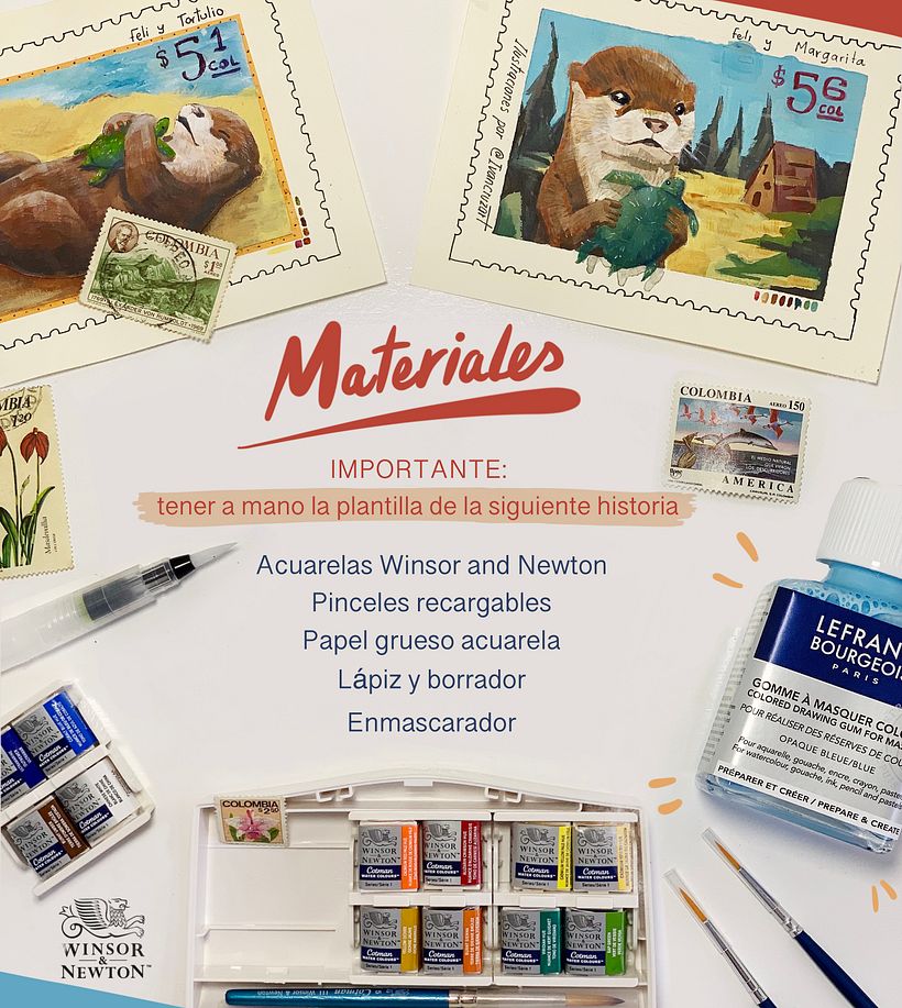 Estampillas ilustradas 2
