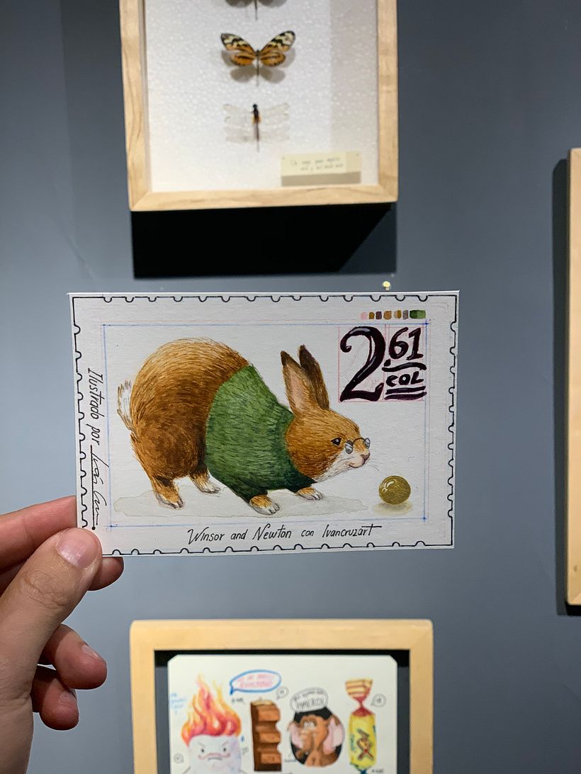 Estampillas ilustradas 5