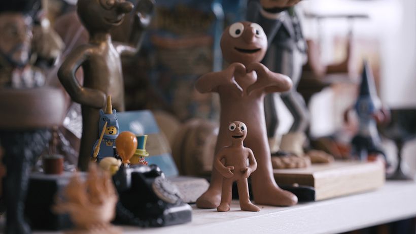 Modelos de Morph en la oficina de Peter.
