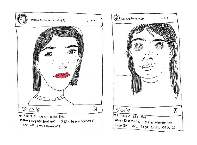 Viñeta de Mela Pabón. 