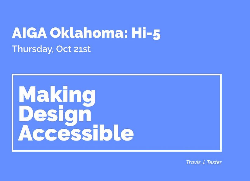 Accessible Design 5