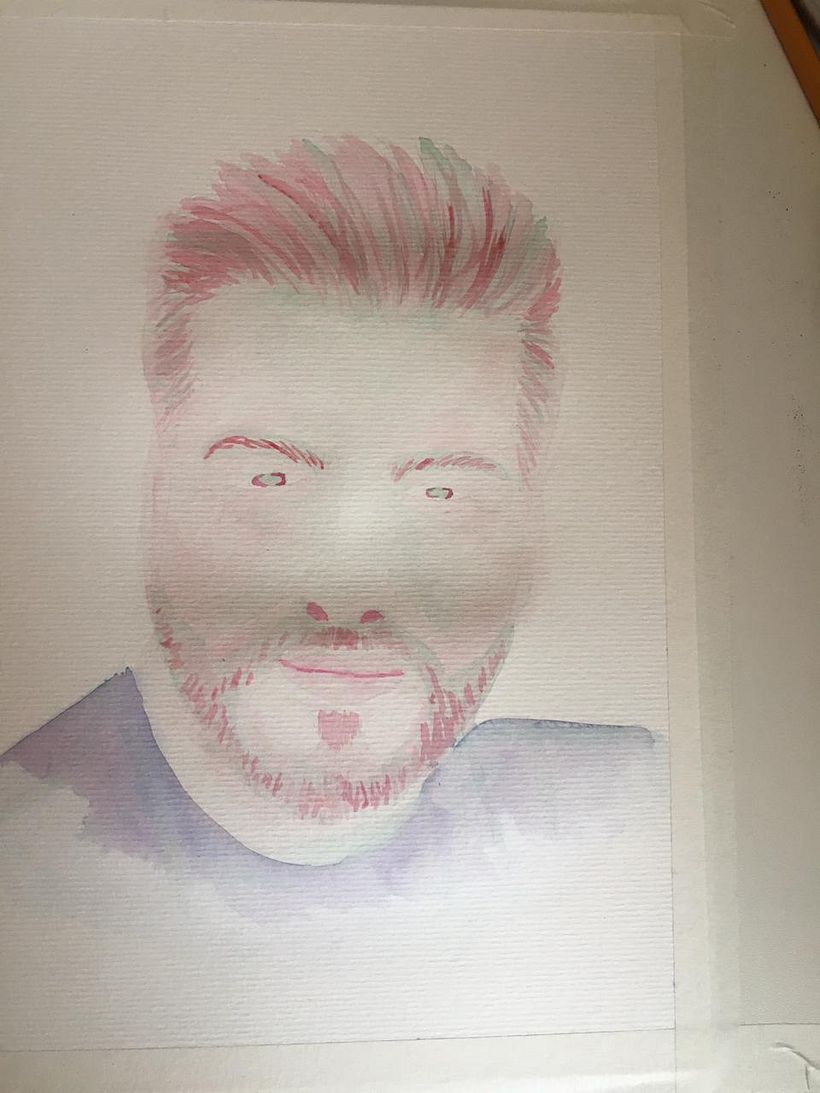 My project in Artistic Portrait with Watercolors course 5