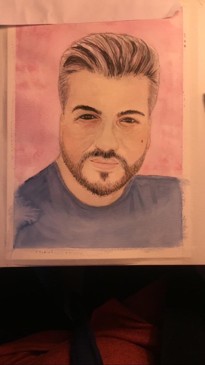 My project in Artistic Portrait with Watercolors course 7