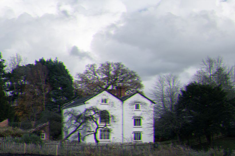 Use a glitch effect to add old or creepy effects to your shots.