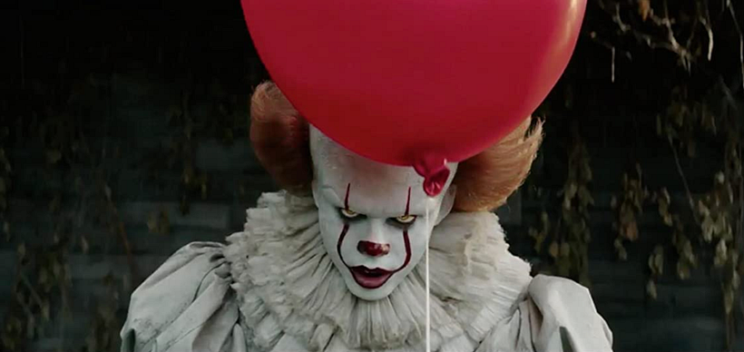 O filme sobre Pennywise é a obra de terror de maior bilheteria da história. Imagem: cortesia da Warner Bros Entertainment
