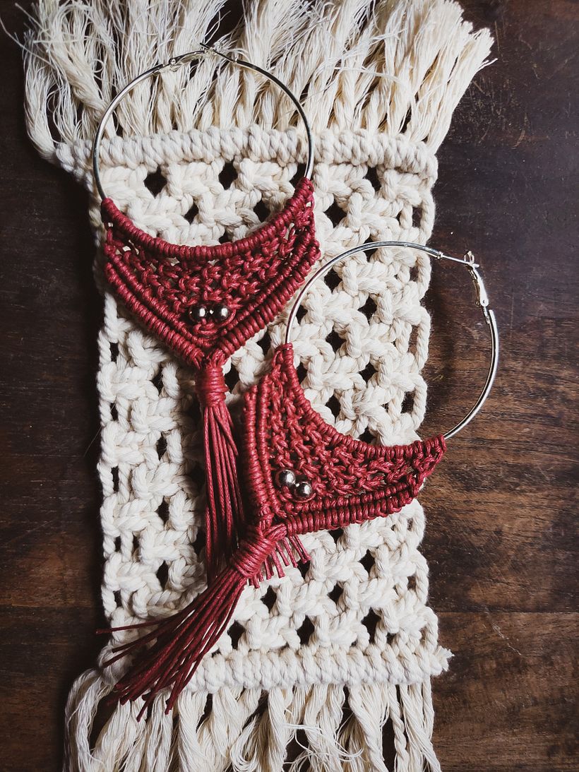 My project in Macramé Jewelry course 2