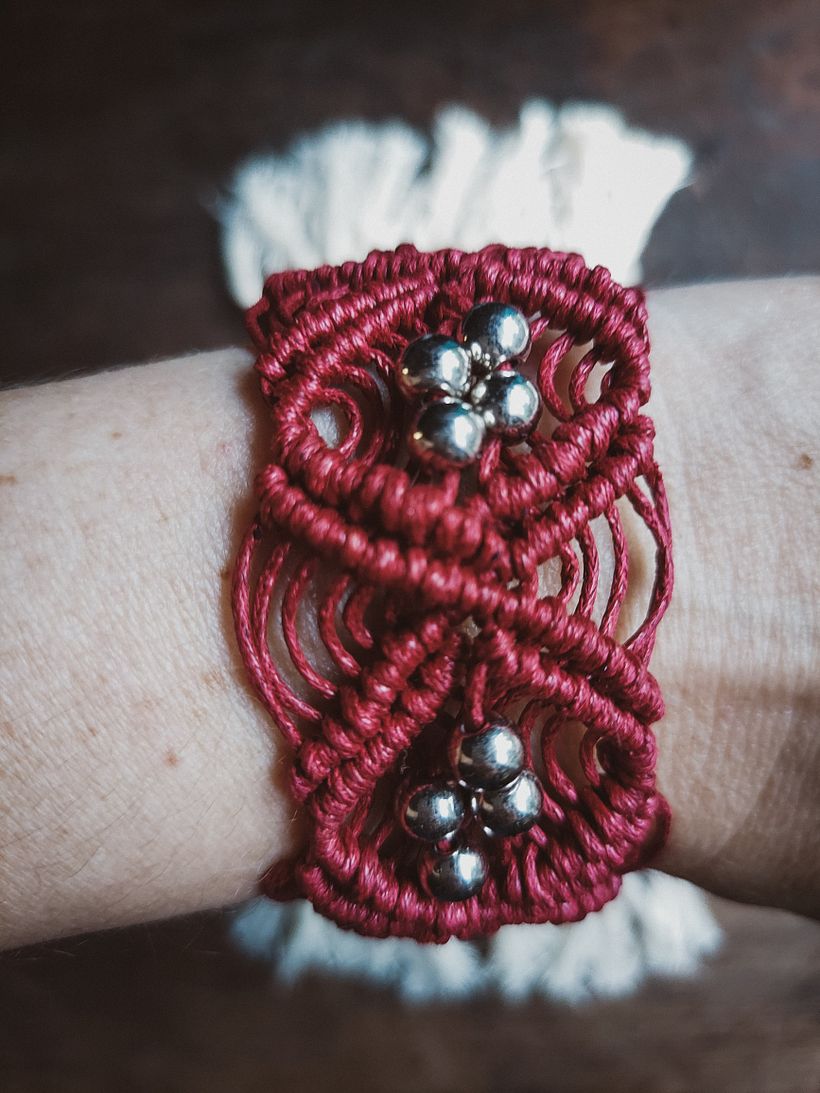 My project in Macramé Jewelry course 5