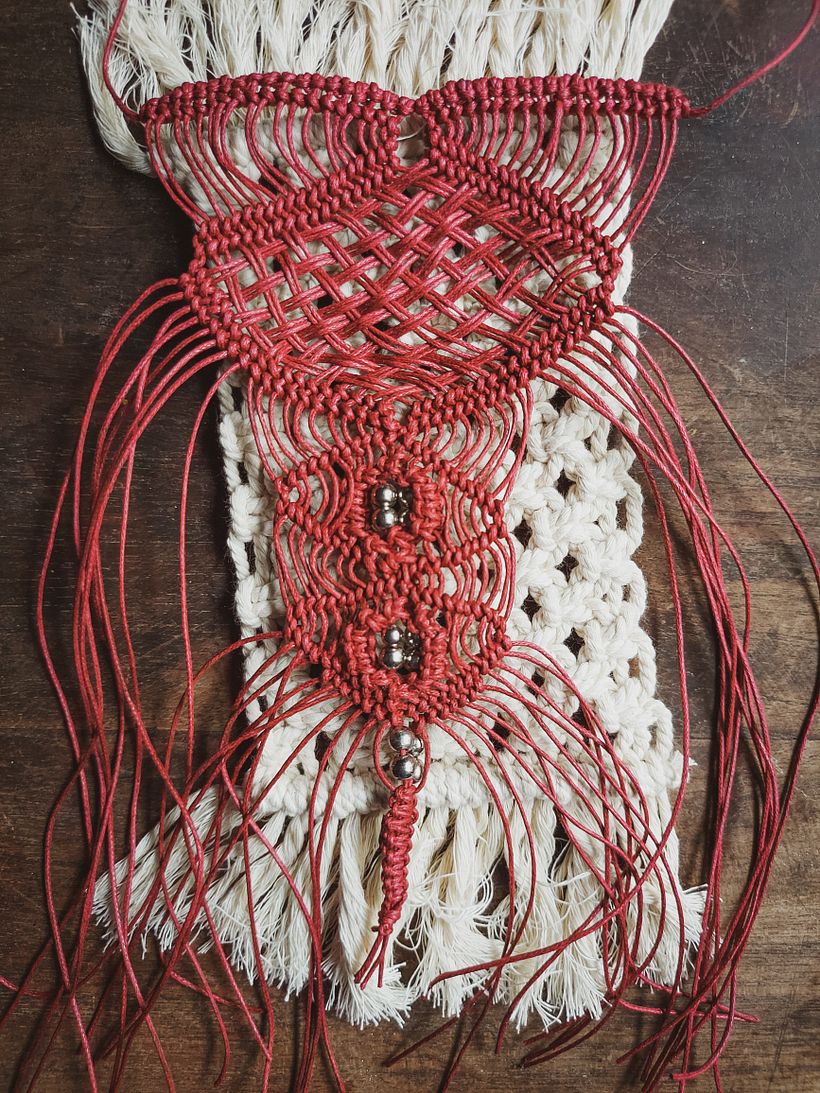 My project in Macramé Jewelry course 6