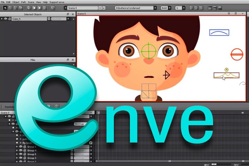 ENVE programa de animación 2D open source 1