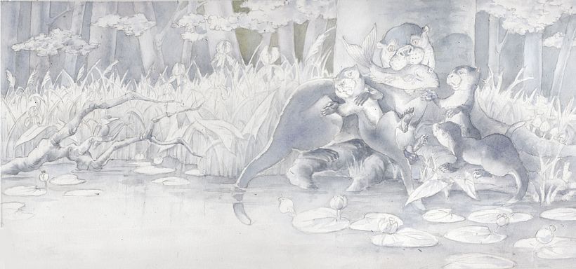 Otter matters - Ilustración tradicional