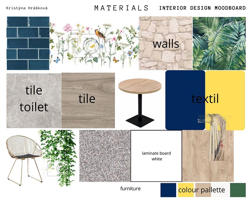 My project in Introduction to Sensory Interior Design course 5