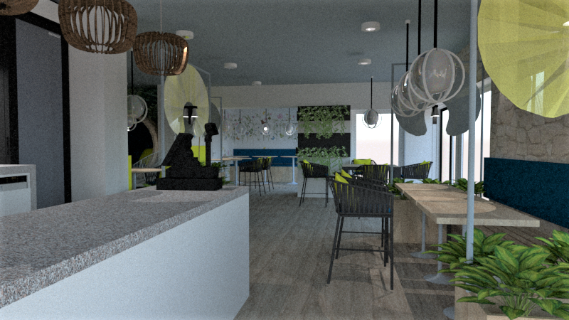 My project in Introduction to Sensory Interior Design course 10