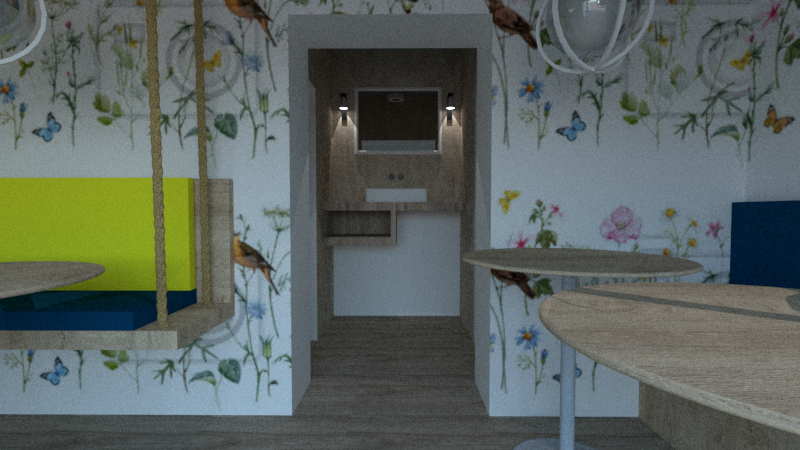 My project in Introduction to Sensory Interior Design course 15