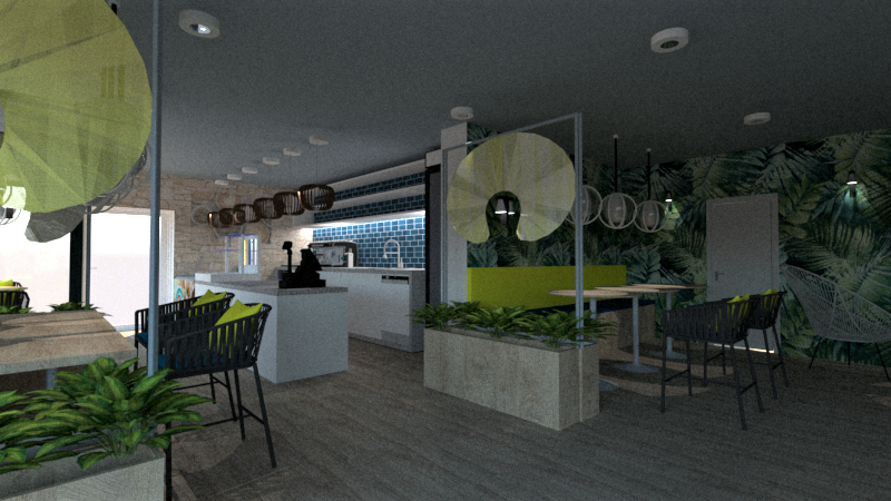 My project in Introduction to Sensory Interior Design course 18