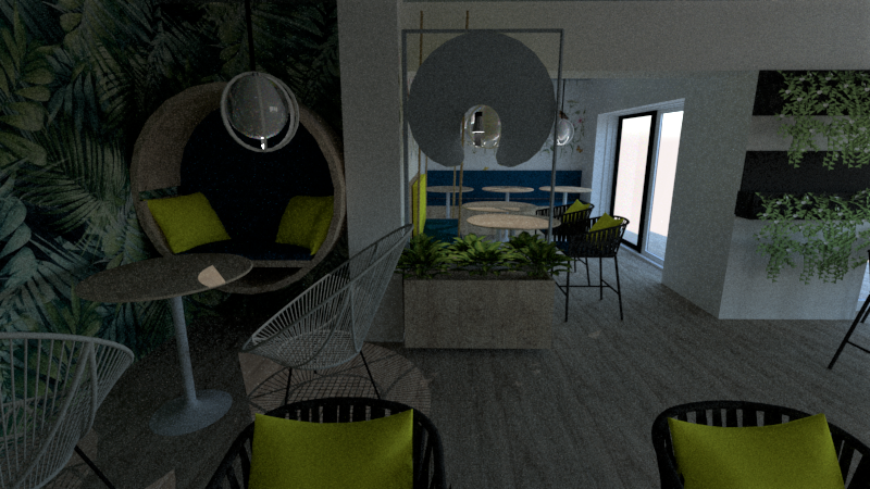 My project in Introduction to Sensory Interior Design course 21