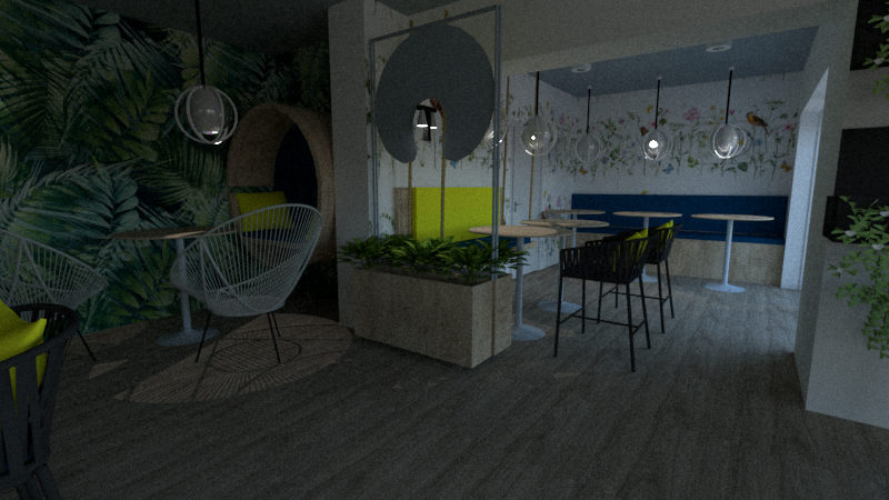 My project in Introduction to Sensory Interior Design course 22