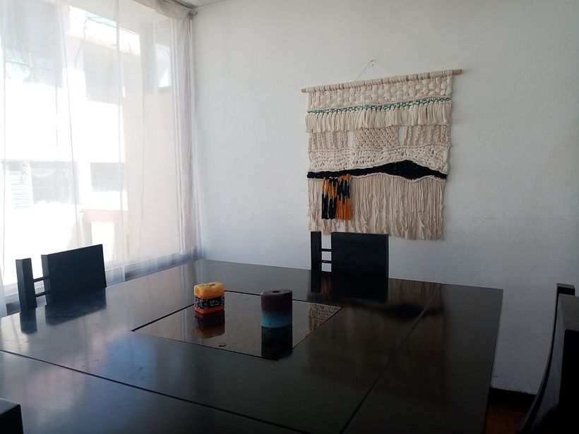 Mi Proyecto del curso: Introducción al macramé: creación de un tapiz decorativo Myriam 3