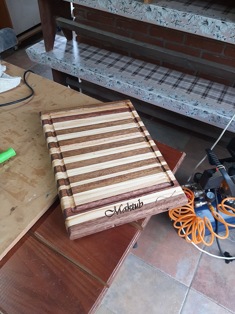 Mi Proyecto del curso: Carpintería básica: crea piezas combinando maderas - Desain Aksesori
