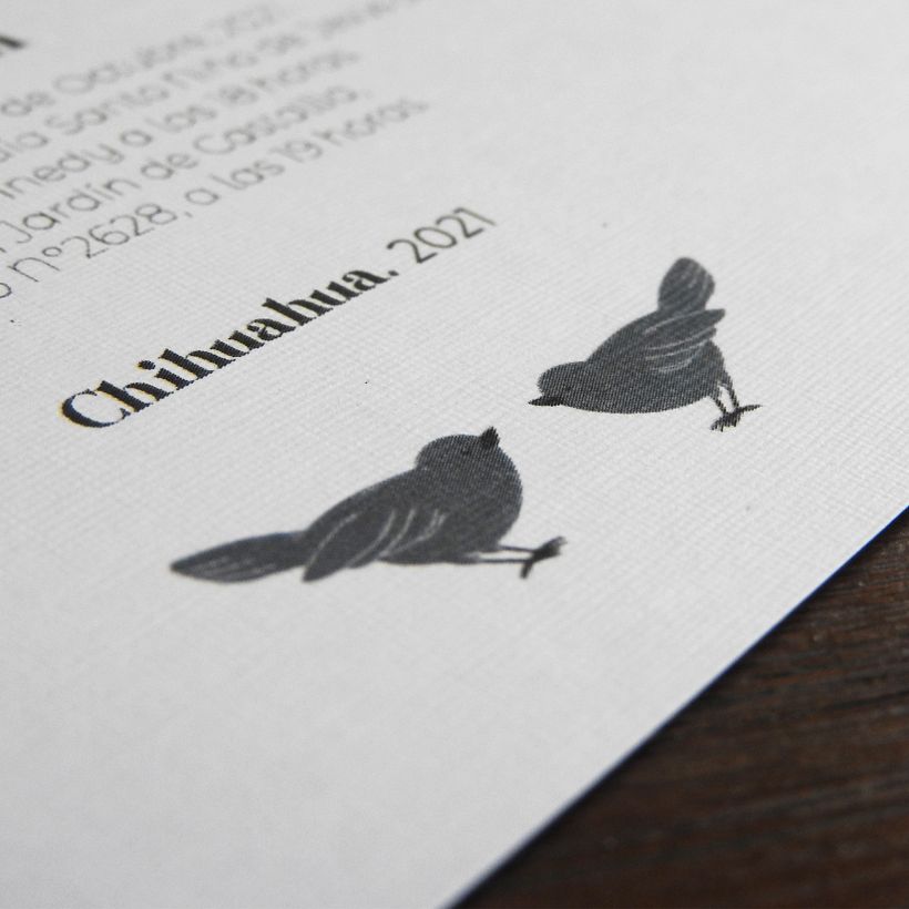 Mi Proyecto del curso:  Diseño de invitaciones para eventos  - Branding e Identidad