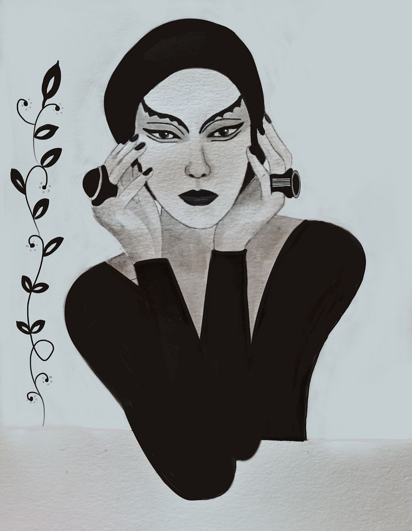 Mi Proyecto del curso: Introducción a la ilustración con tinta china 1