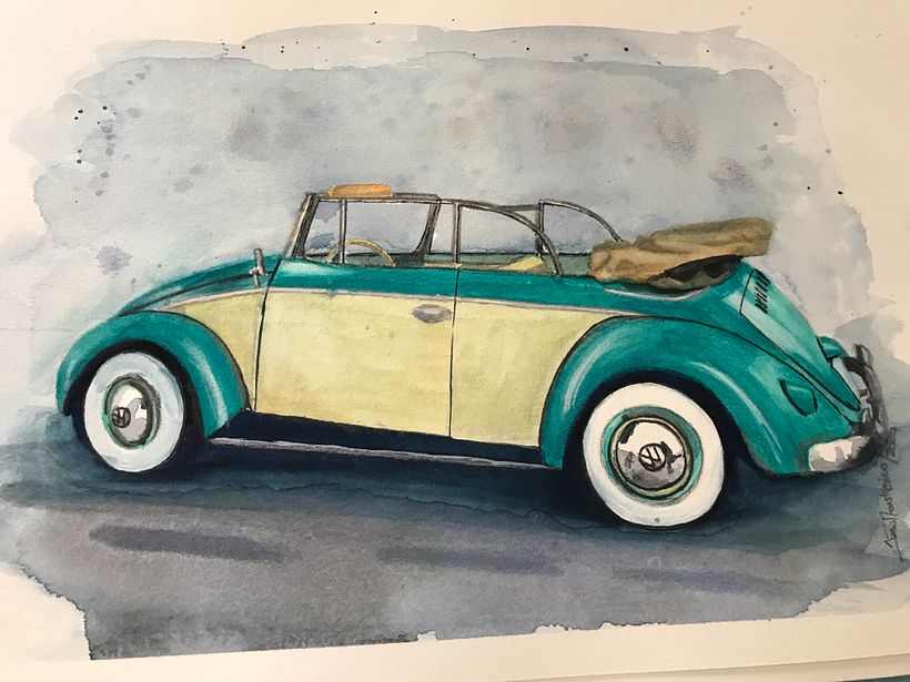 Beatiful Oldie VW Beetle