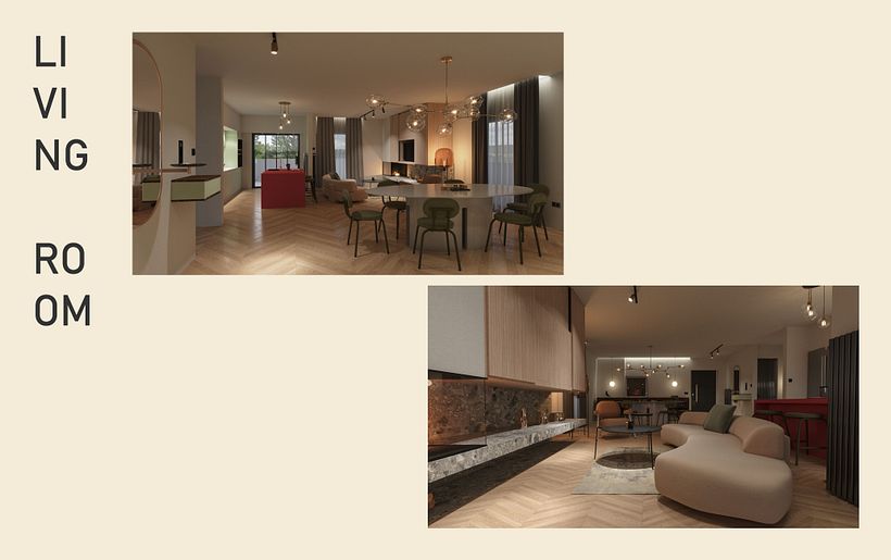 My project in Interior Design from Start to Finish course- Apartment renovation in Athens 3