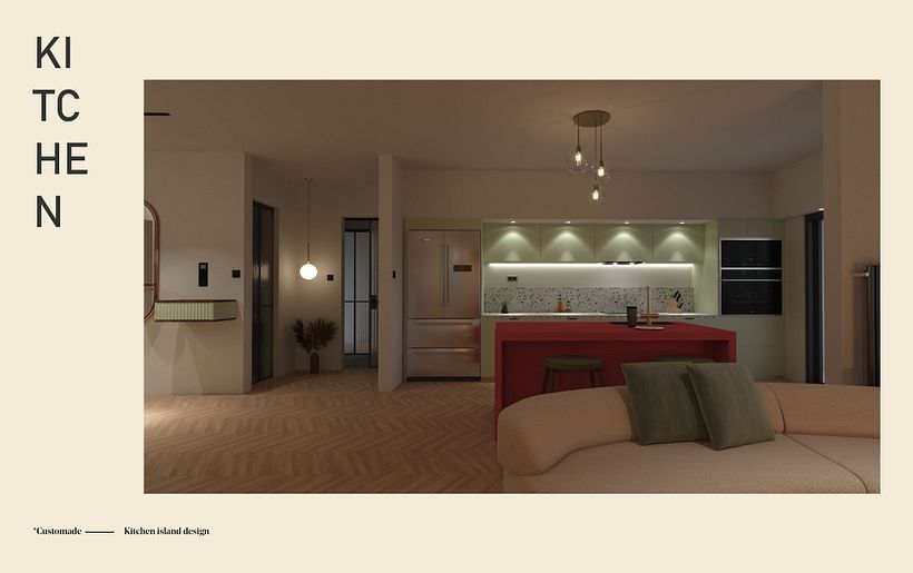 My project in Interior Design from Start to Finish course- Apartment renovation in Athens 5