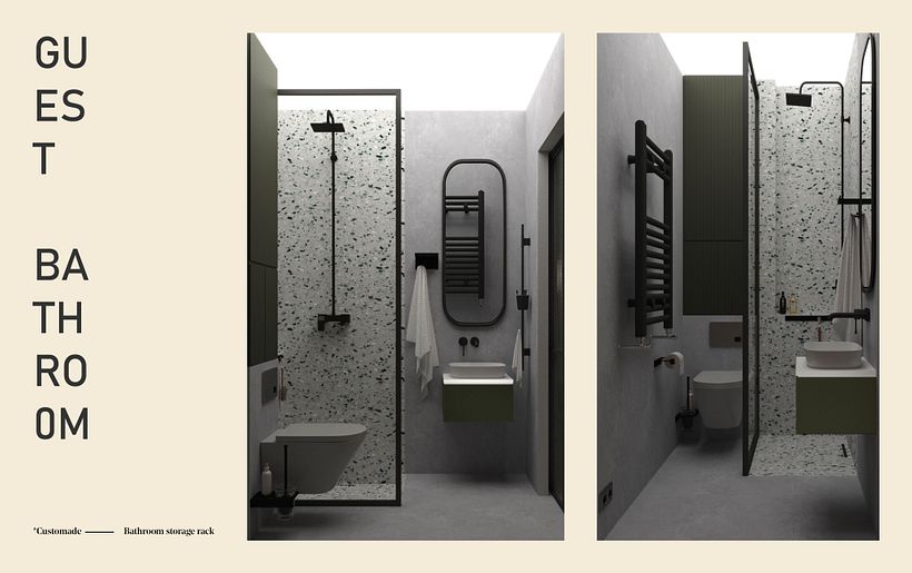 My project in Interior Design from Start to Finish course- Apartment renovation in Athens 6