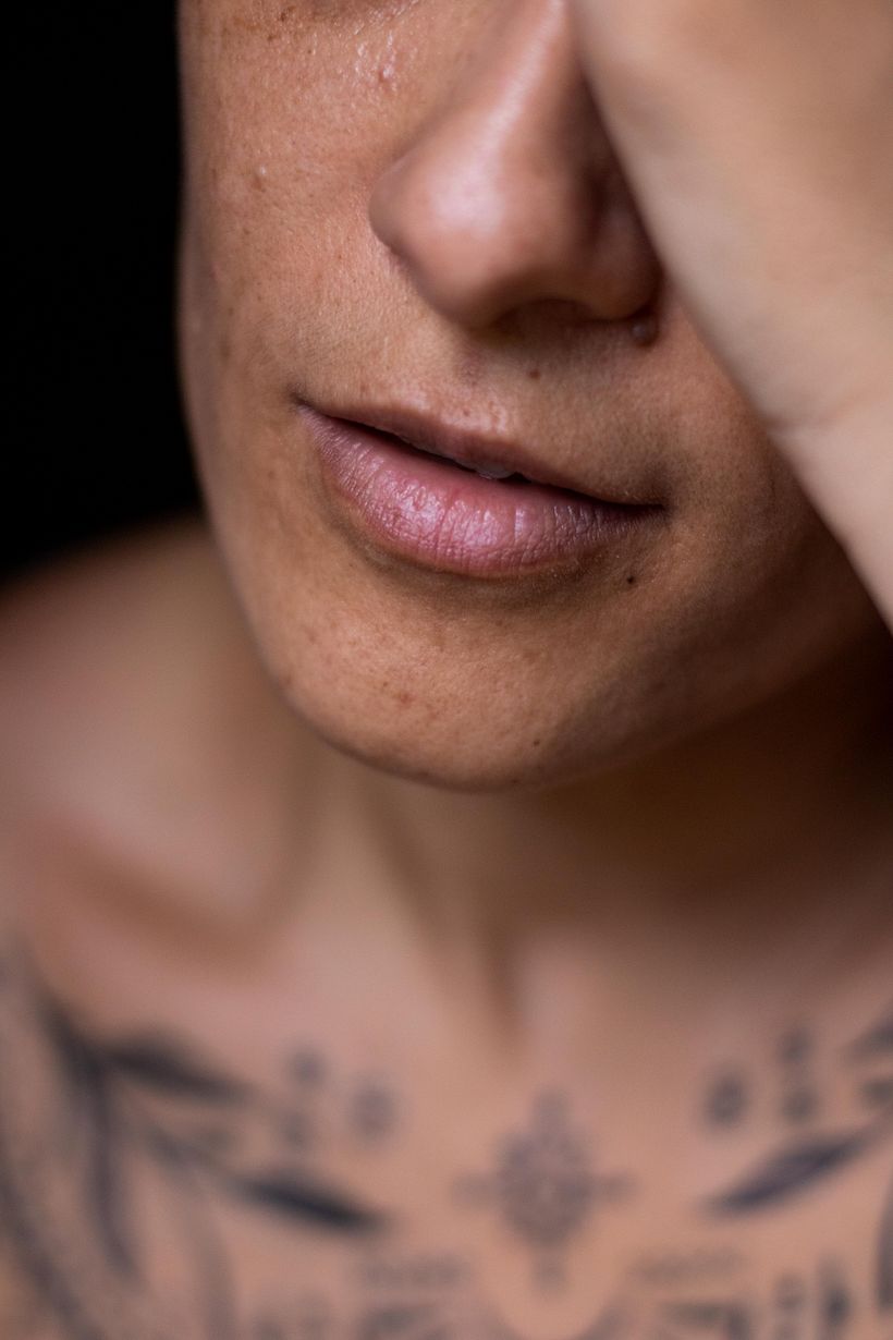 Autoretrato - detalhes