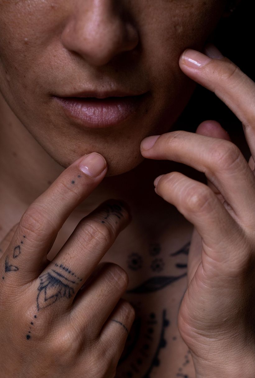 Autoretrato- detalhes