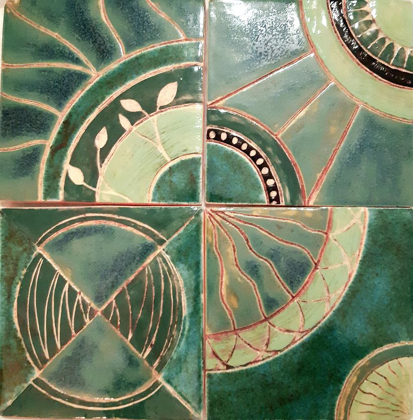 My project in Design and Create Portuguese Ceramic Tiles course 2