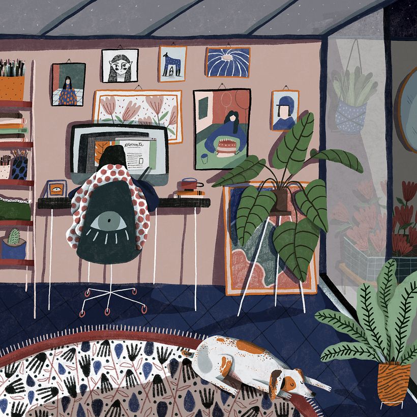 Mi Proyecto del curso: Historias ilustradas con Procreate: explora texturas y pinceles 3