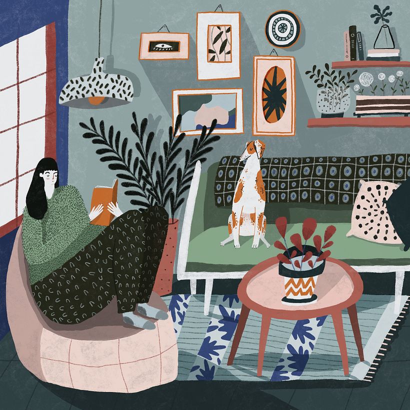 Mi Proyecto del curso: Historias ilustradas con Procreate: explora texturas y pinceles 4