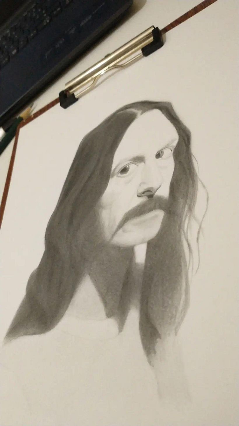 Meu projeto: Realistic Portrait with Graphite Pencil course 2