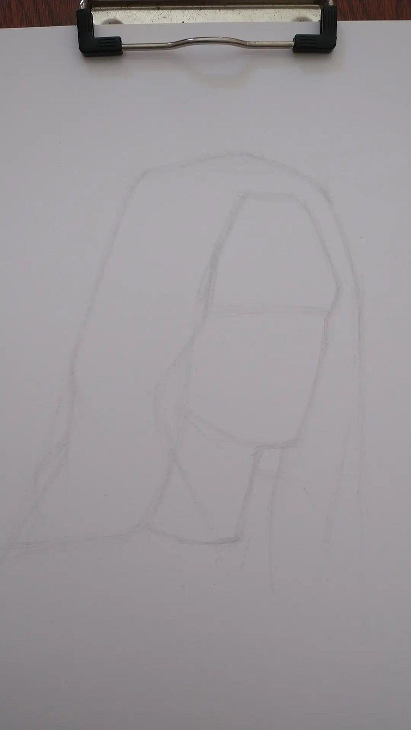 Meu projeto: Realistic Portrait with Graphite Pencil course 4