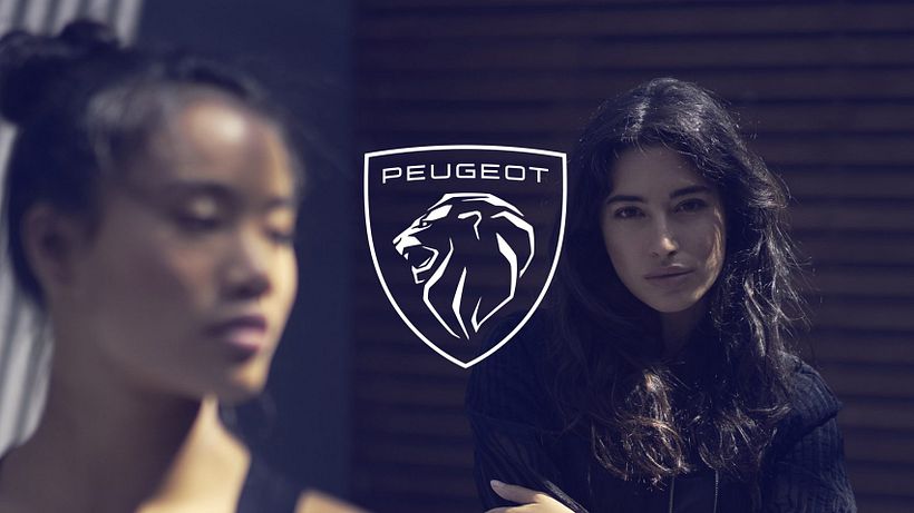 Peugeot's new logo.