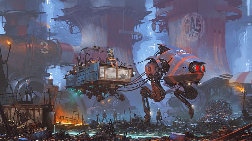 Cartoneros Sci-Fi