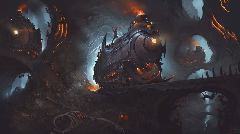 Inferno Delivery of souls 