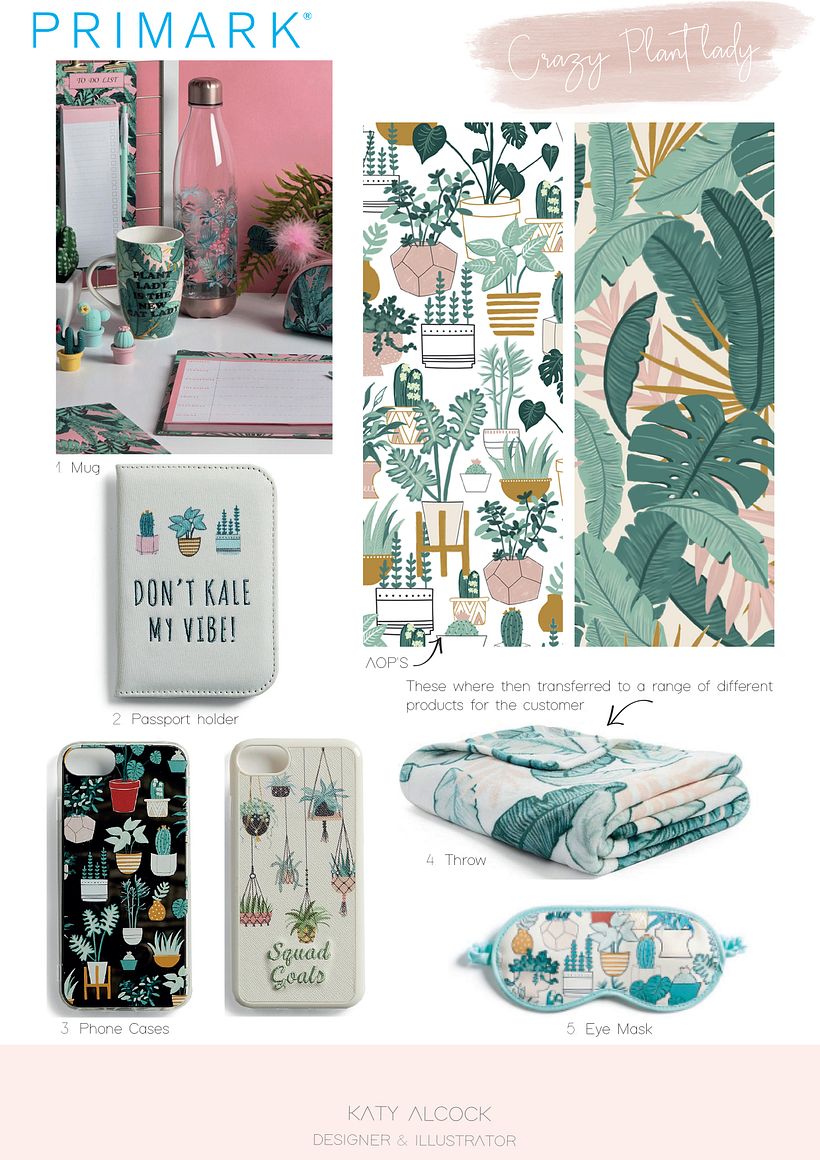 Plant Lady Product Range