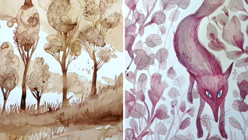 Algunos de los trabajos de Adolfo Sierra.