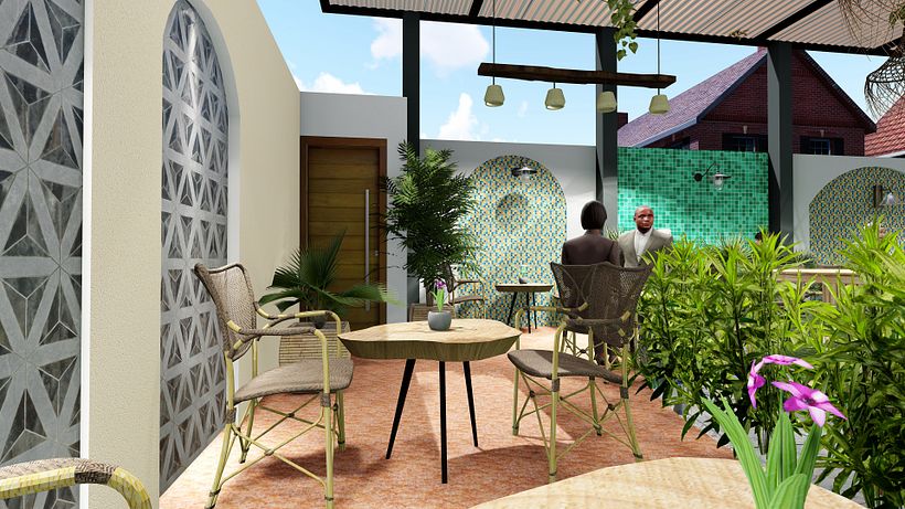 Mi Proyecto del curso: Diseño de interiores para restaurantes 15