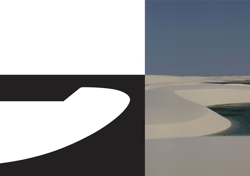 Tipografia: Lençóis Maranhenses - Grafisch ontwerp