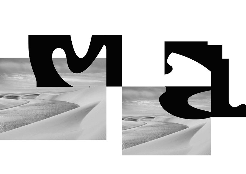 Tipografia: Lençóis Maranhenses - Grafisch ontwerp