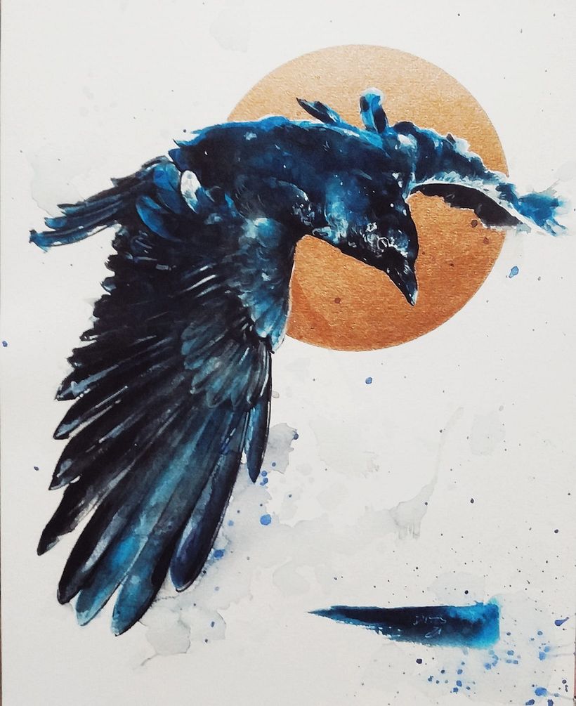 Meu projeto do curso: Aquarela naturalista com expressão e personalidade 2