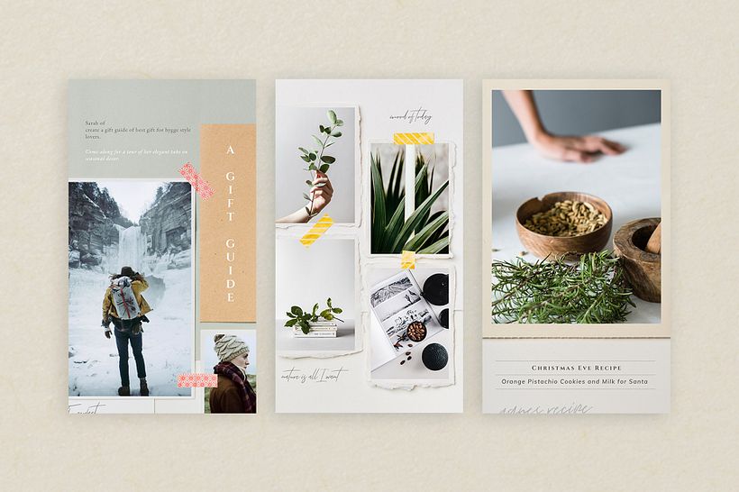 Paper Moodboard - Social Kit 4