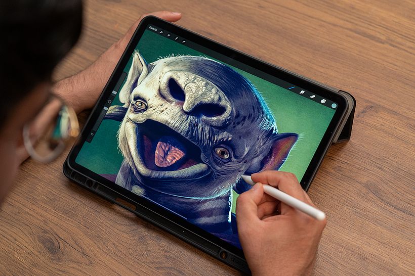 Descubre cómo integrar Nomad Sculpt a tu proceso de animación. Román García Mora.