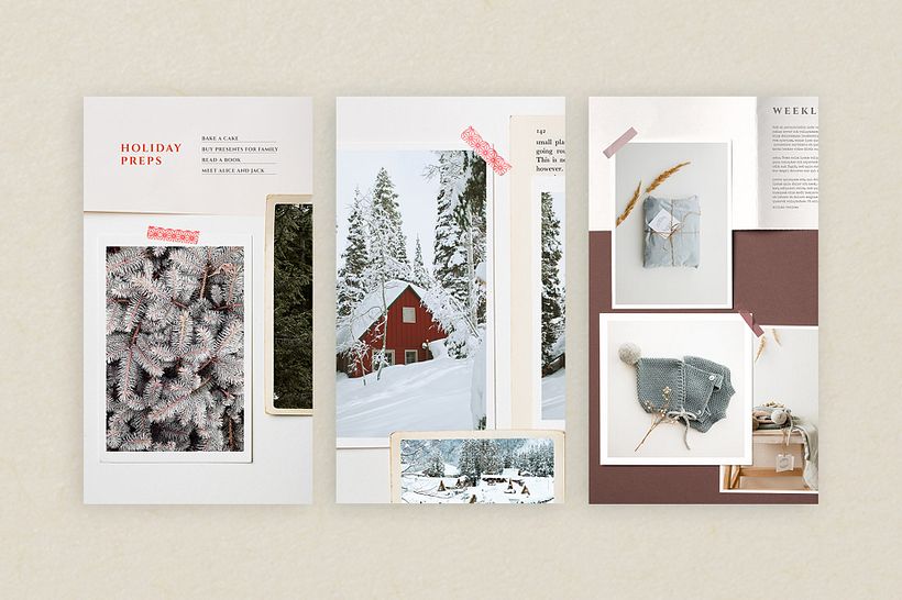 Paper Moodboard - Social Kit 8