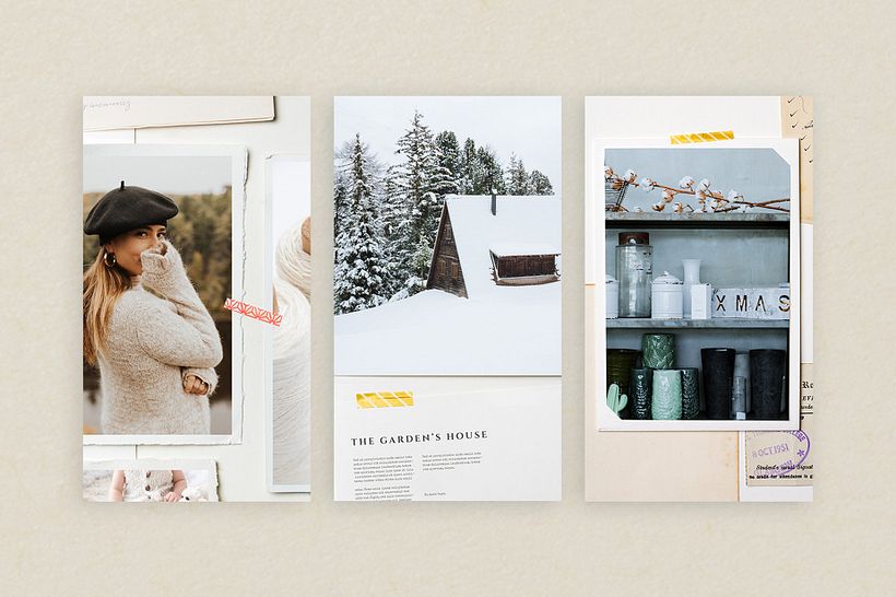 Paper Moodboard - Social Kit 9