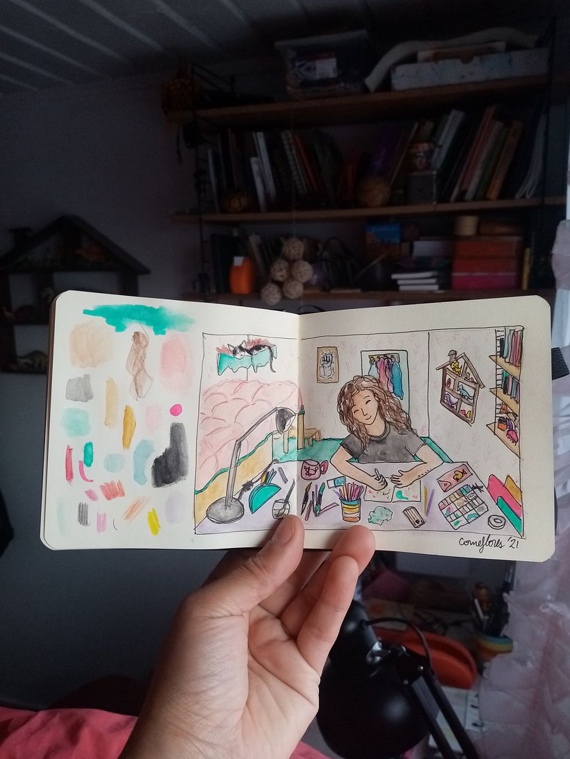 Mi Proyecto del curso: Sketchbook para explorar tu estilo de dibujo 3