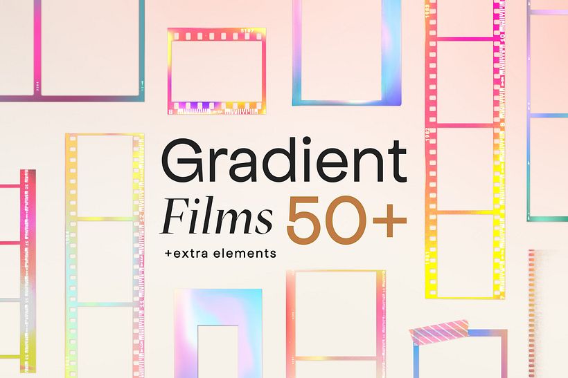 Gradient High Quality Film Frames 2